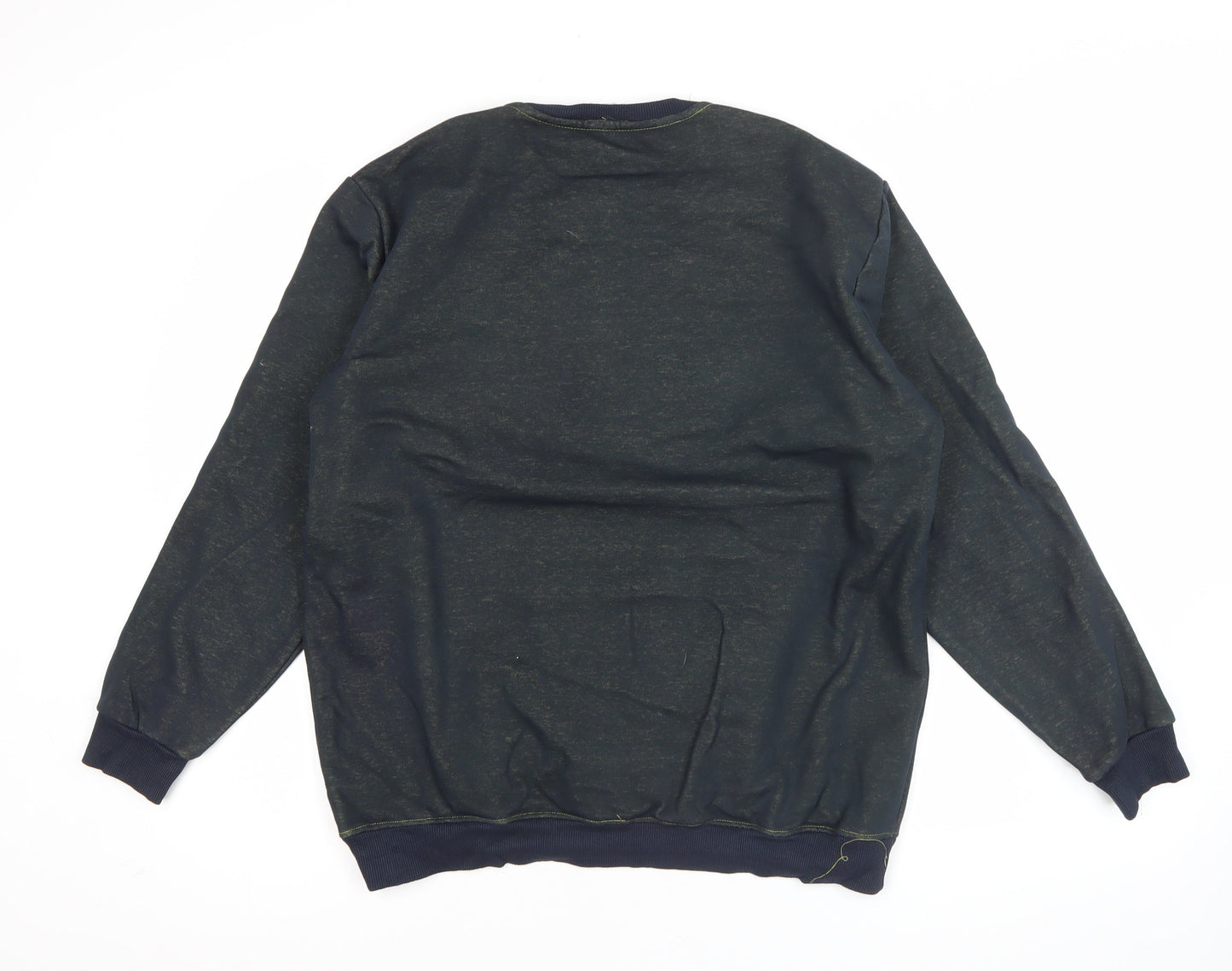 Champion Men's Black XL Pullover Sweatshirt Crew Neck Logo Sportswear