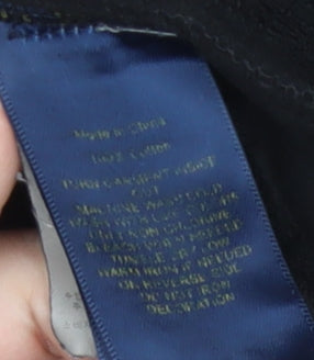 Polo Ralph Lauren Men’s Black 2XL Slim Fit Crew Neck Sweatshirt