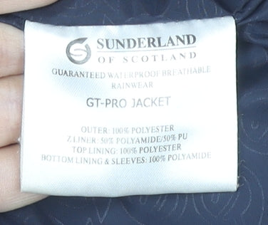 Sunderland of Scotland Men’s Blue M GT-Pro Waterproof Rain Jacket