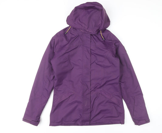 TOG Twenty Four Women’s Purple Waterproof Parka Jacket Size 10