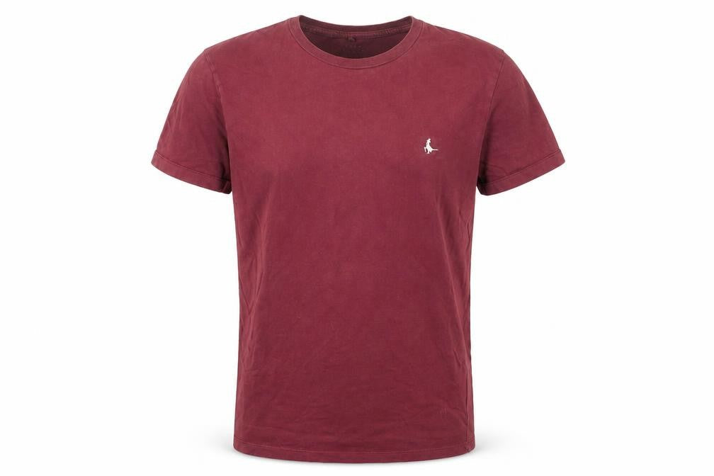 Mens UK Size S Jack Wills Red  Cotton T-Shirt