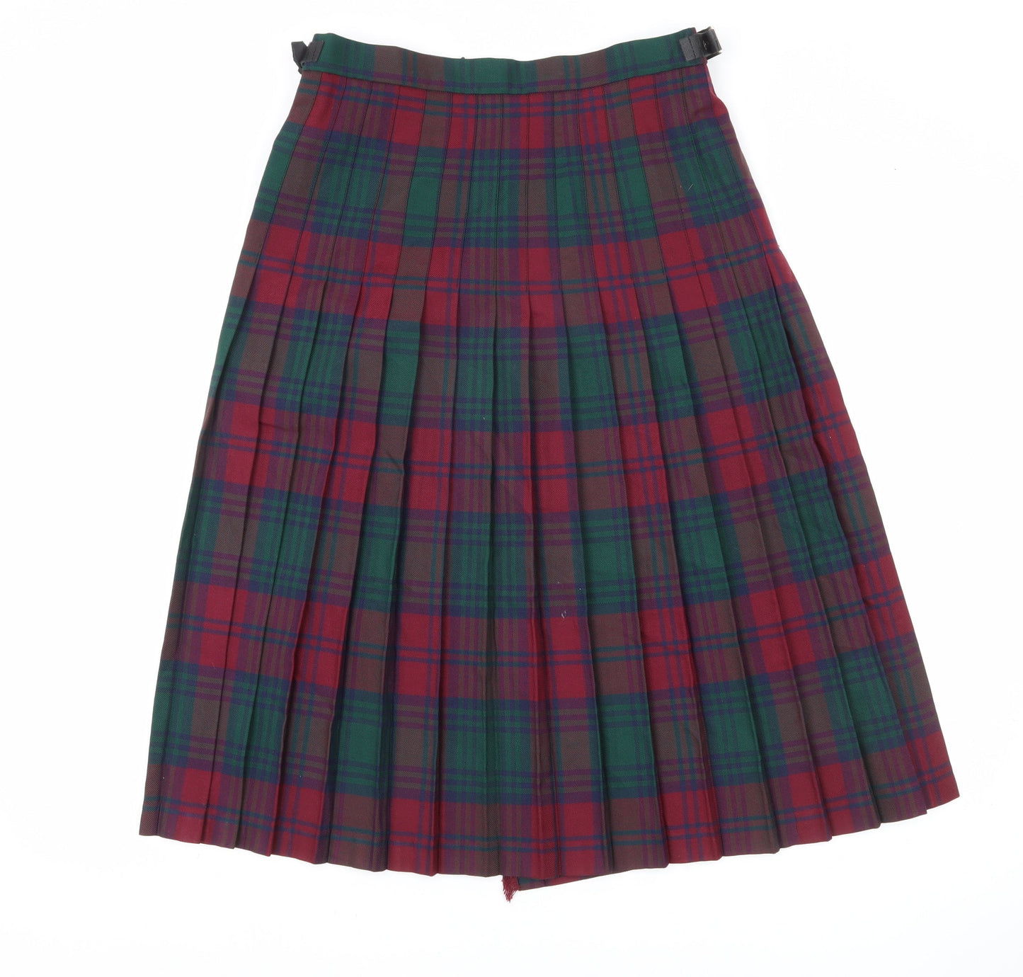 James Pringle Weavers Women’s Multicoloured Tartan Wrap Skirt Size 10