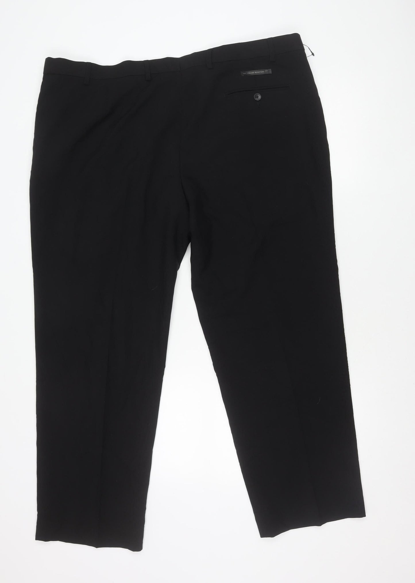 Marks and Spencer Women’s Black Regular Fit Work Trousers Size 44