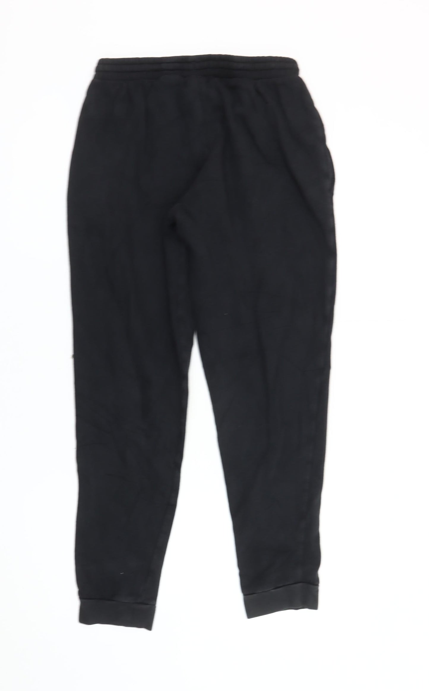 Adidas Men's Black M Joggers Fleece Tapered Sports Trousers