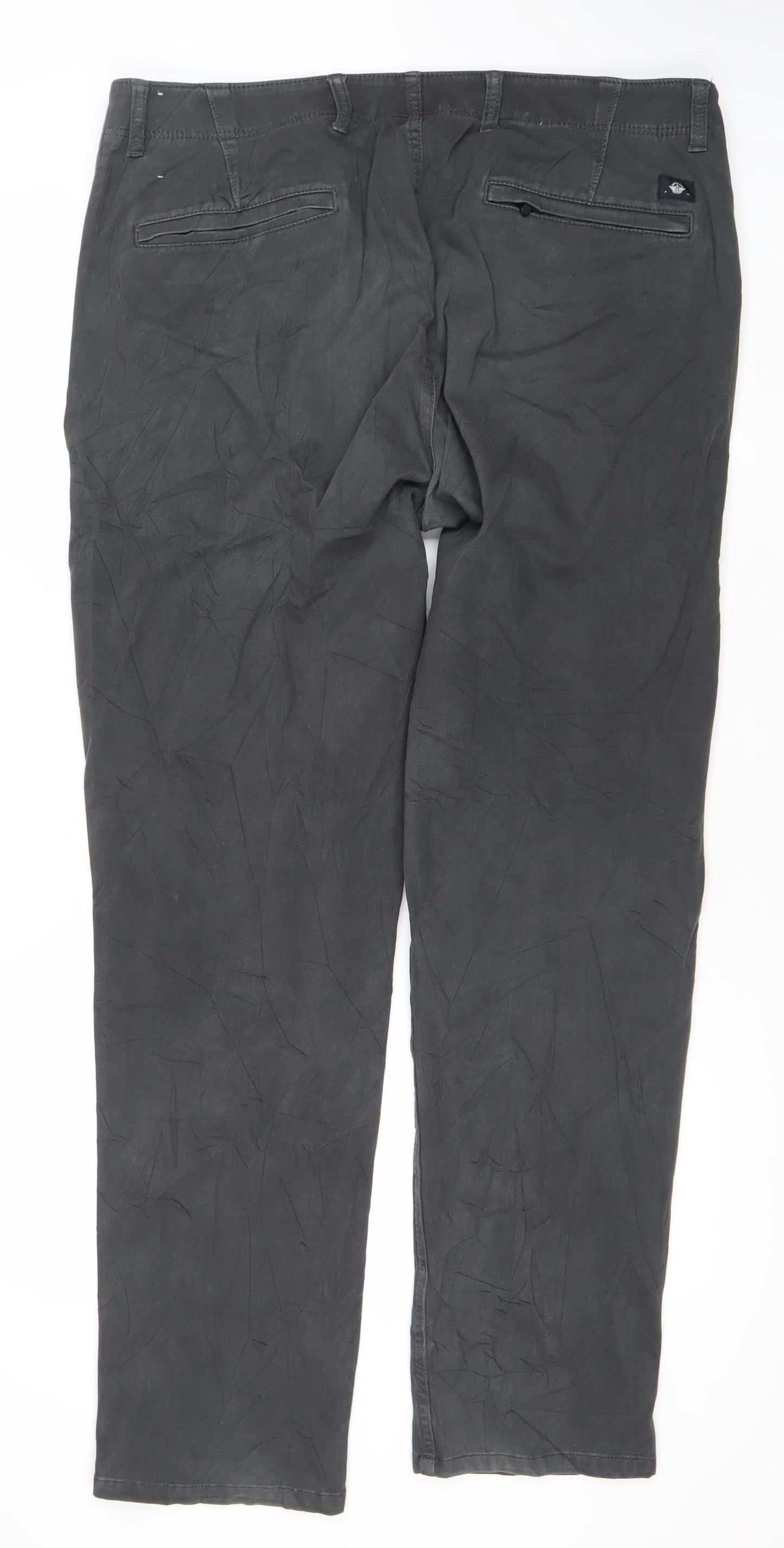 Dockers Men’s Black L Jeans W38 L32 Cotton Denim Zip Fly