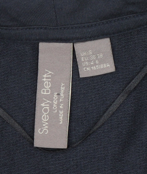Sweaty Betty Women’s Blue Pullover Hoodie S Long Sleeve Activewear
