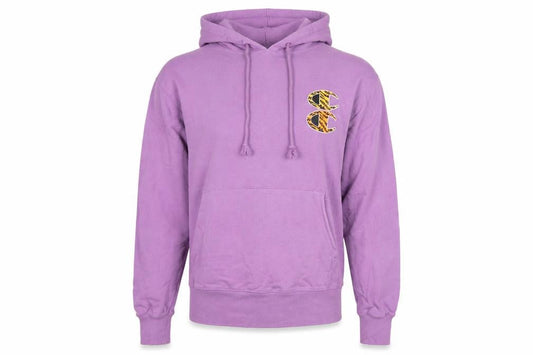 Mens UK S Regular Champion Purple Pullover Hoodie