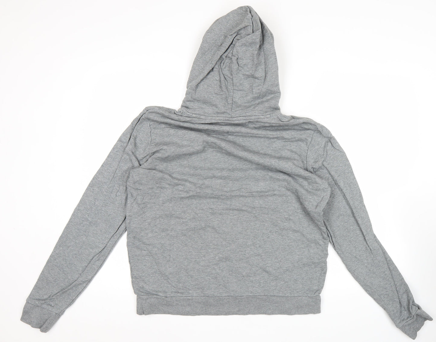 Puma Mens Grey XL Pullover Hoodie Jersey Cotton Elastane