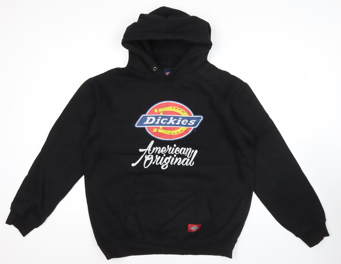 Dickies Men’s Black 2XL Pullover Hoodie American Original Logo