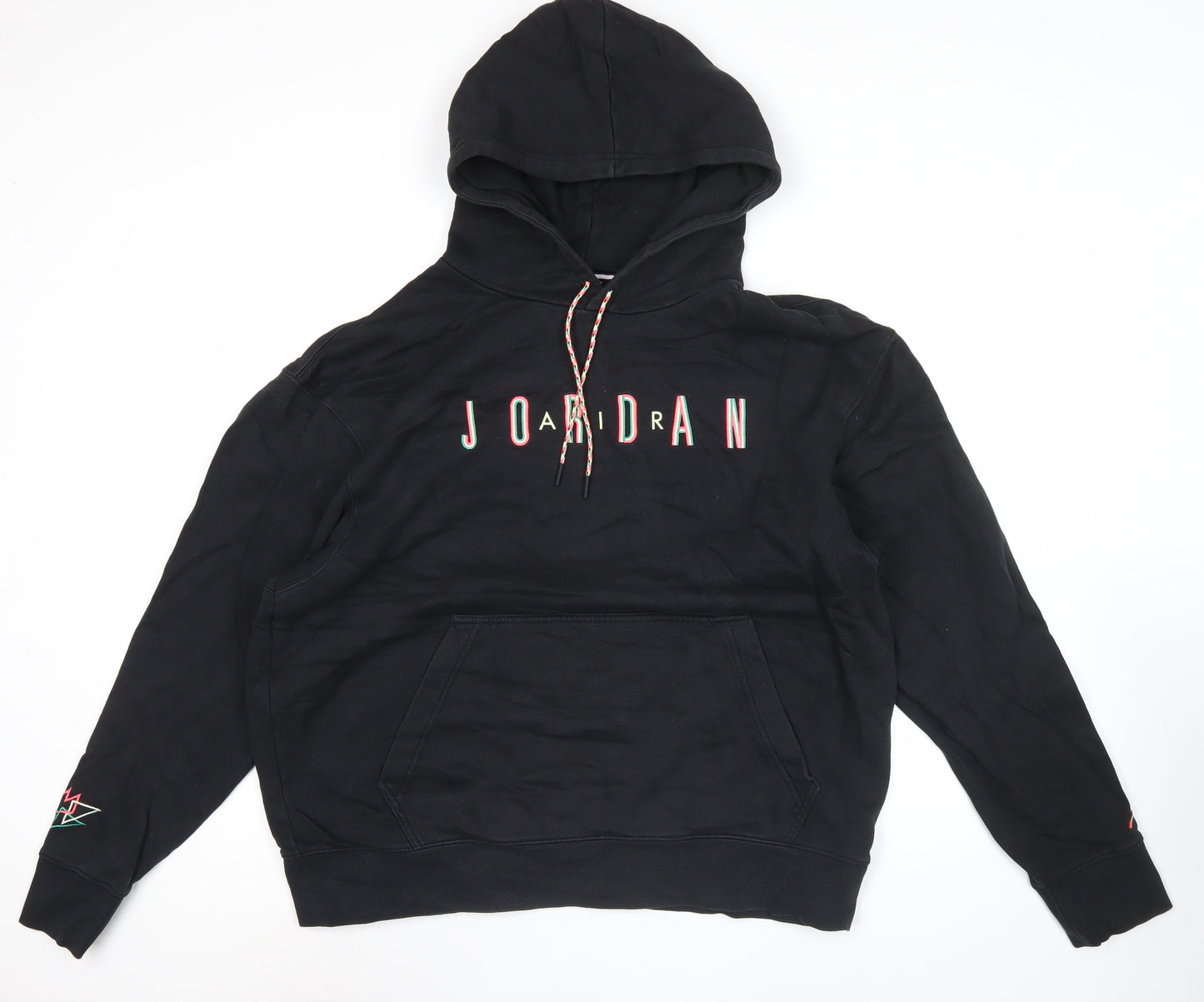 Jordan Men’s Black 2XL Pullover Hoodie Fleece Logo Basketball