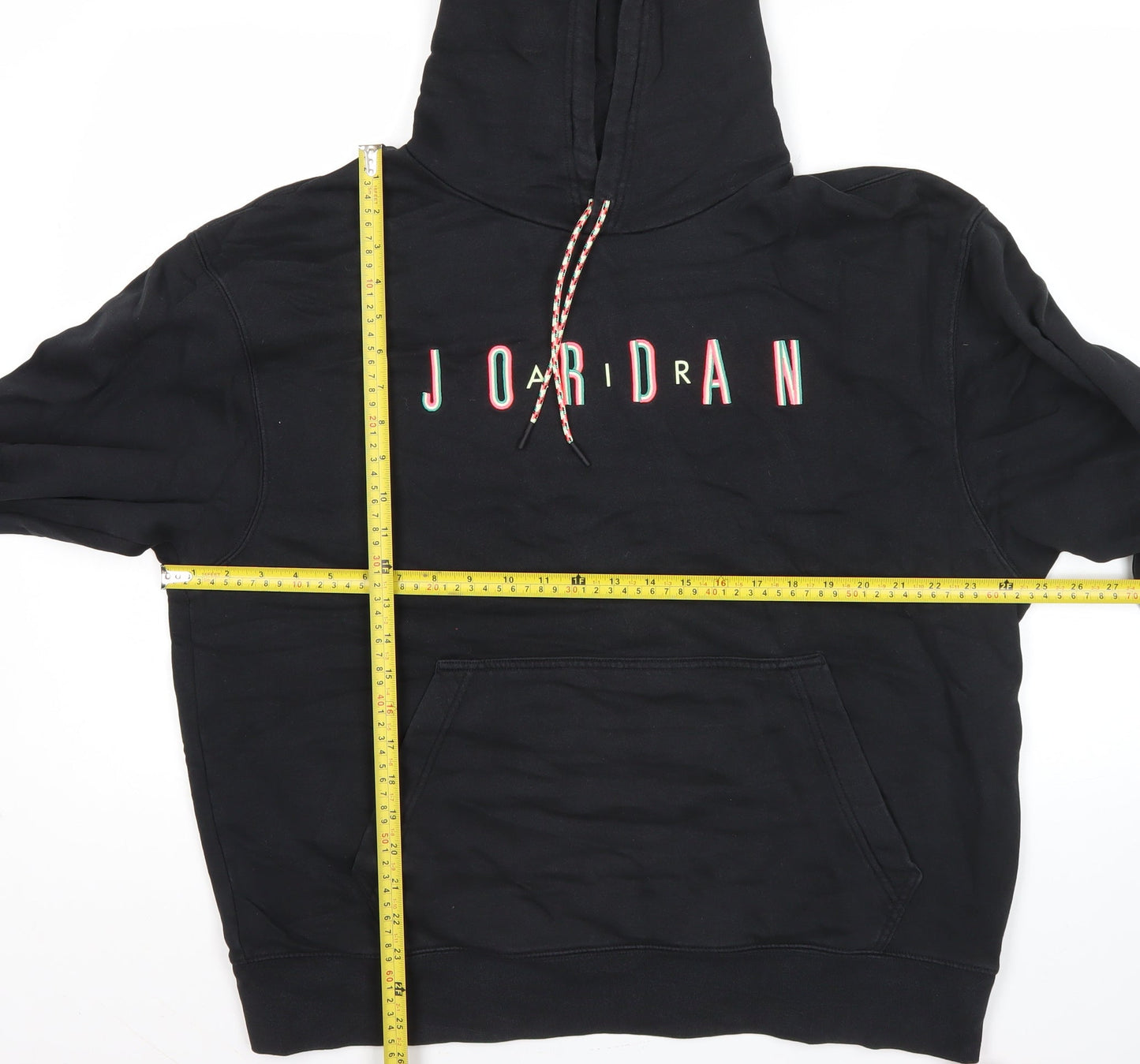 Jordan Men’s Black 2XL Pullover Hoodie Fleece Logo Basketball