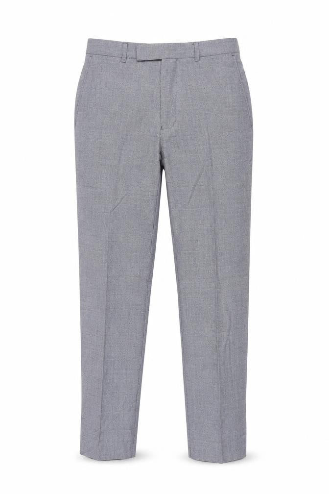 Marks and Spencer Men's Grey Check Wool Dress Pants 30x31 Regular