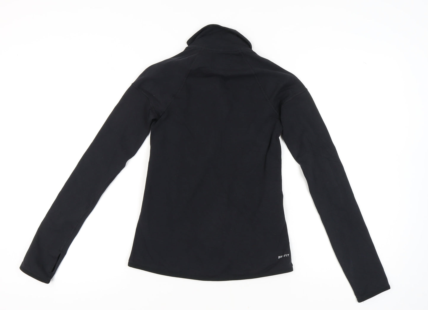 Nike Women’s Black Dri-FIT Full Zip Slim Fit Hoodie Small