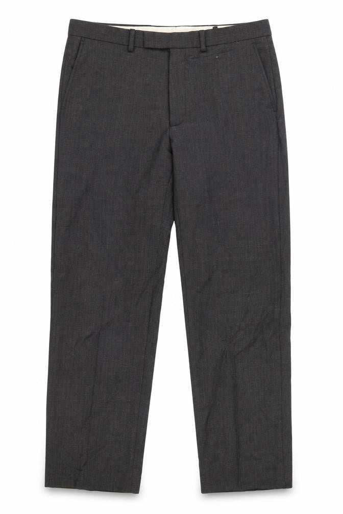 Marks and Spencer Men’s Grey Wool Regular Dress Pants 34W 31L