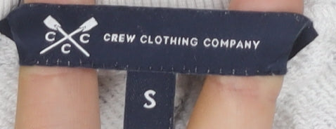 Crew Clothing Company Women’s White Star Print Jogger Trousers Size S