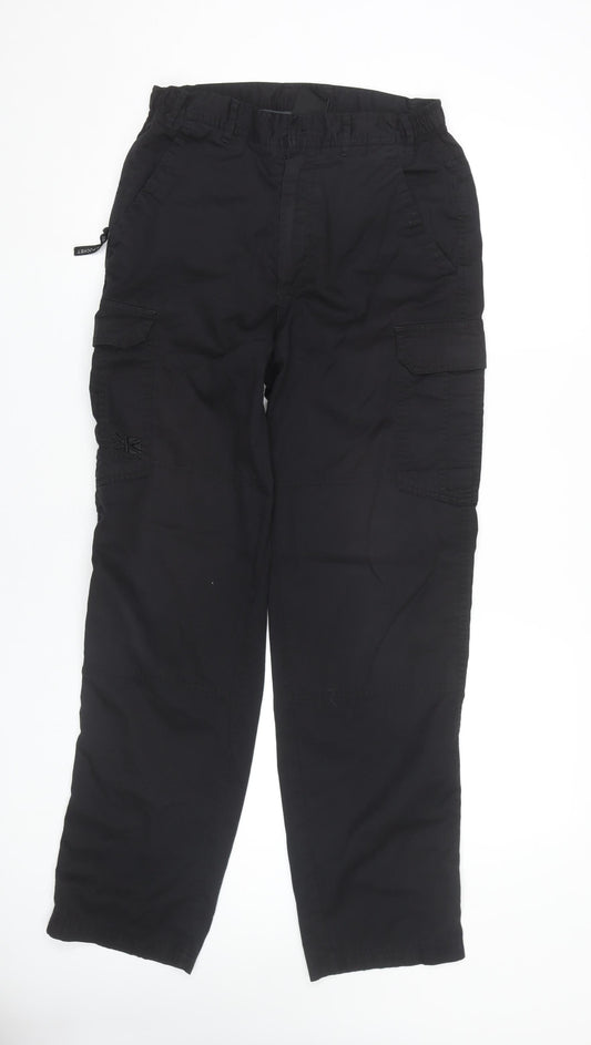 Karrimor Men's Black Cargo Trousers S Regular Fit Outdoor Workwear