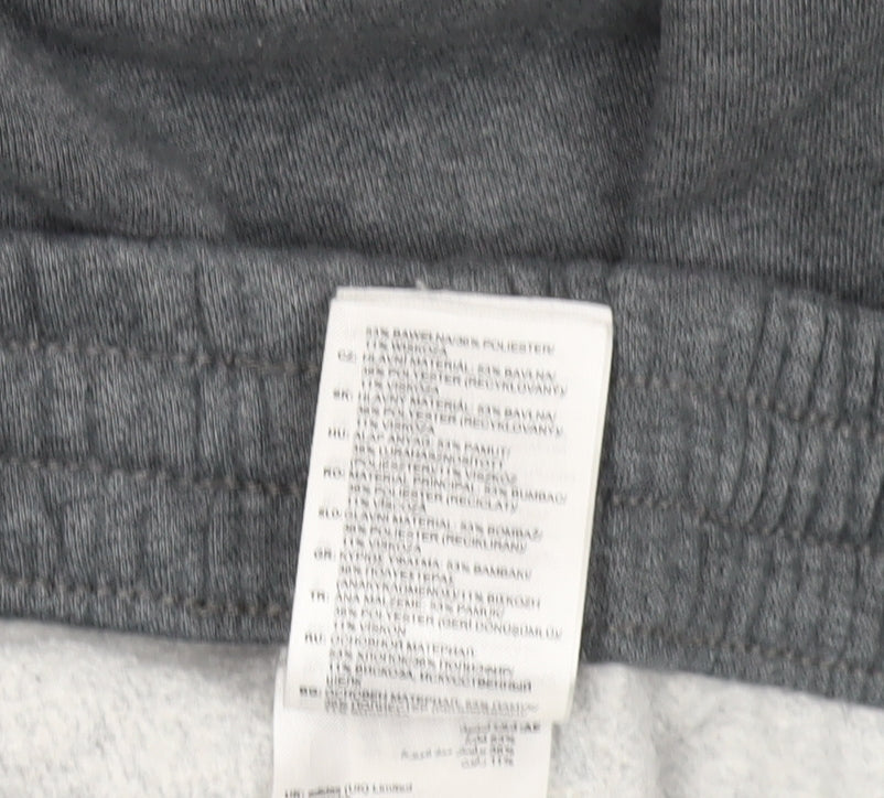 Adidas Men’s Grey Jogger Sweatpants Size M Regular Fit