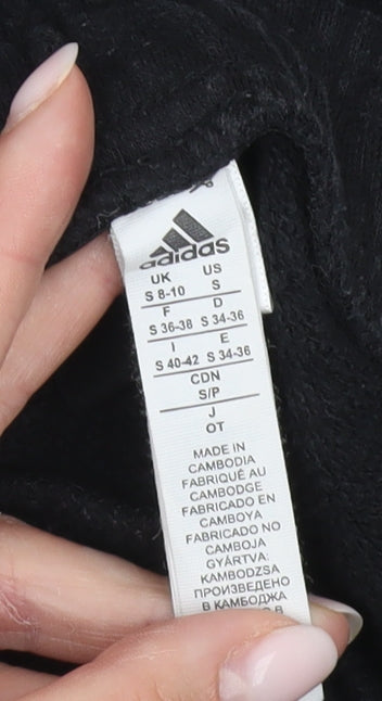Adidas Women’s Black Jogger Sweatpants Size 8-10 Cotton Blend