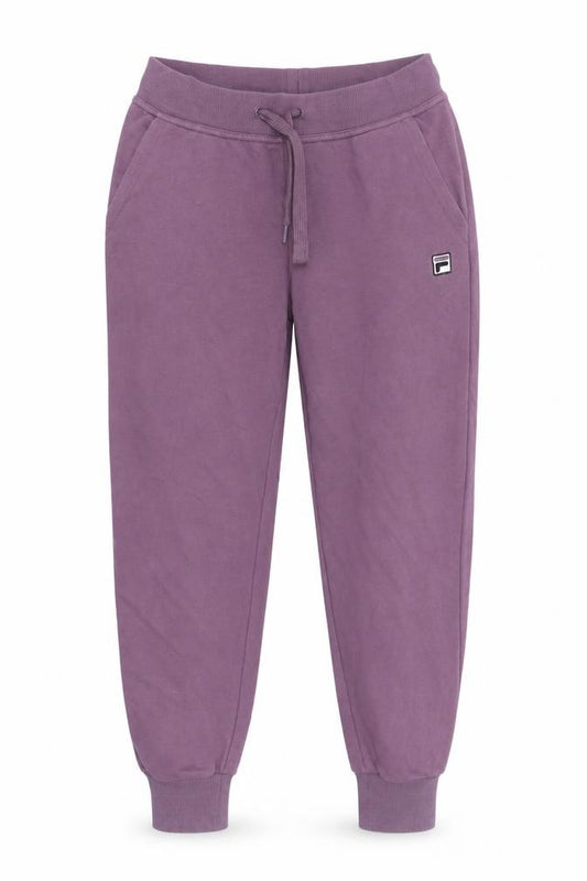 Fila Womens Purple Jogger Sweatpants Size S Cotton Blend Activewear