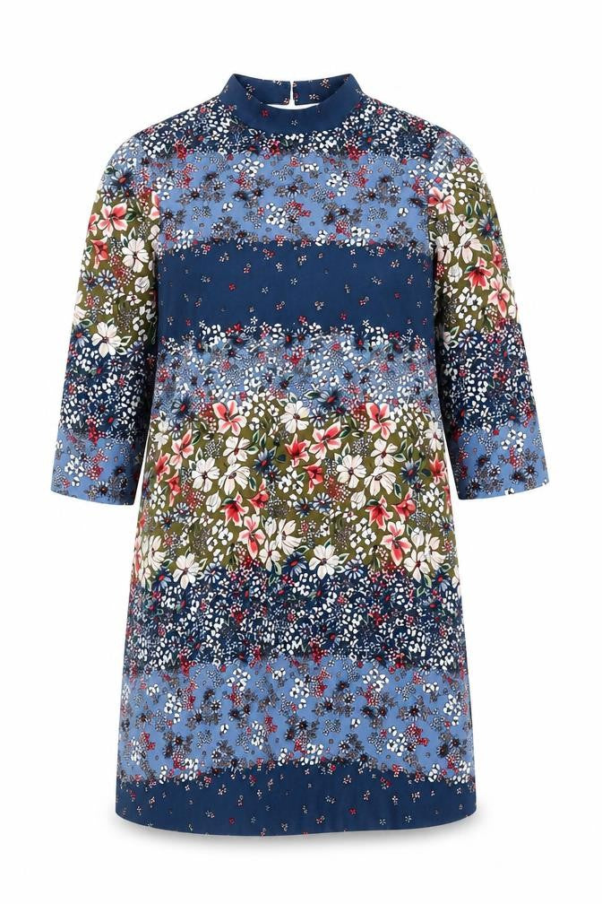 Marks and Spencer Women’s Multicoloured Floral Shift Dress UK 12