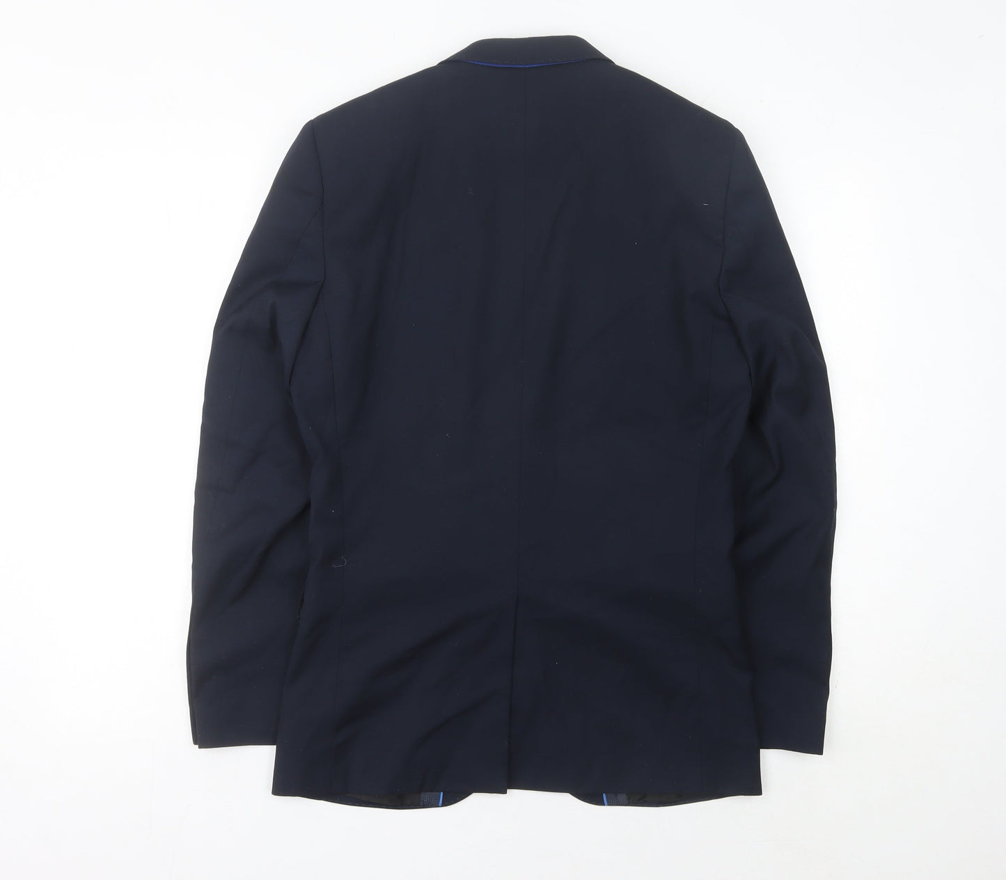 ONESIX5IVE Men’s Blue Slim Fit Blazer Jacket 36R Two Button