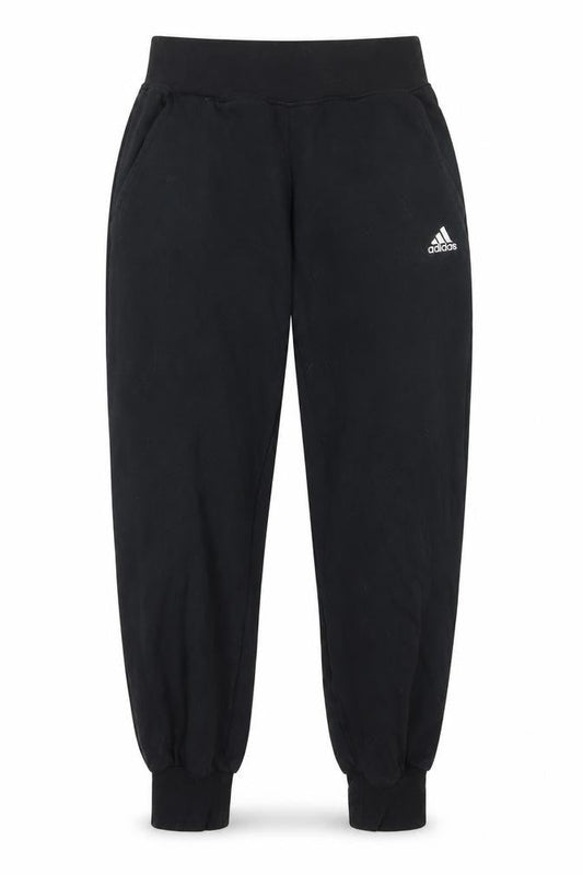 Adidas Womens Black Jogger Sweatpants Size 10 Regular Sportswear