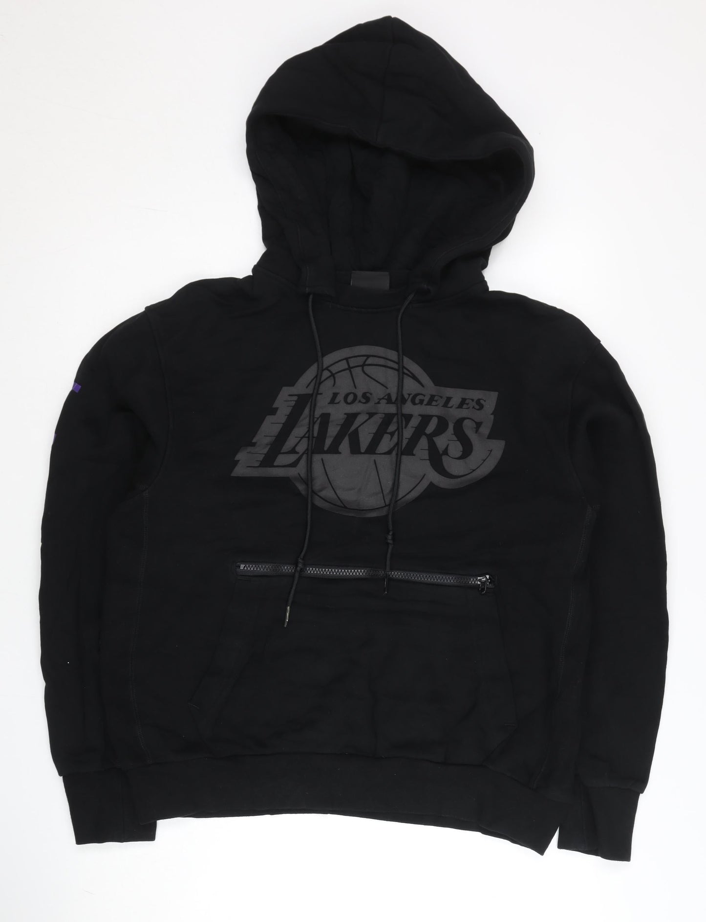 Nike Jordan NBA Los Angeles Lakers Black Hoodie Men M Pullover Logo