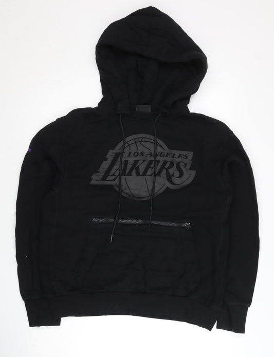 Nike Jordan NBA Los Angeles Lakers Black Hoodie Men M Pullover Logo