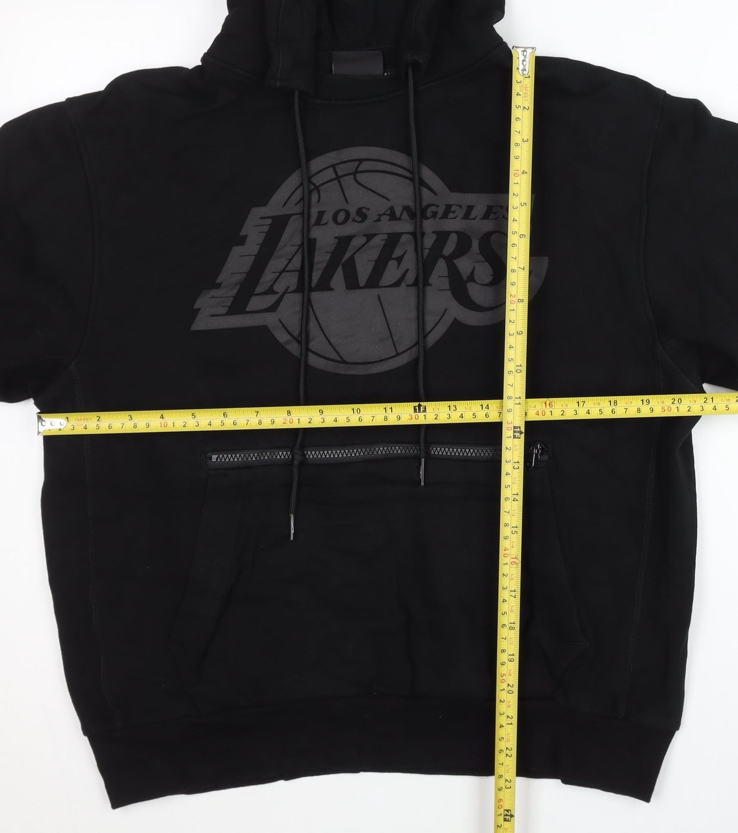 Nike Jordan NBA Los Angeles Lakers Black Hoodie Men M Pullover Logo