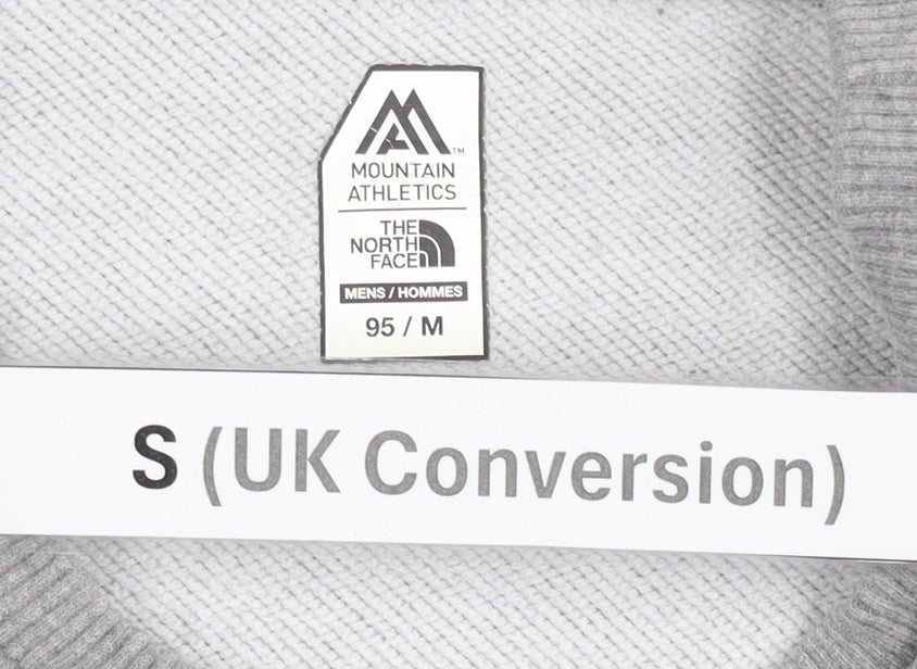 The North Face Men’s Grey Crew Neck Pullover Sweatshirt Size S
