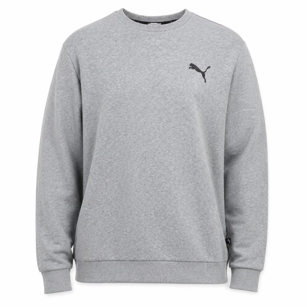 Mens UK L Regular PUMA Grey Pullover Sweatshirt
