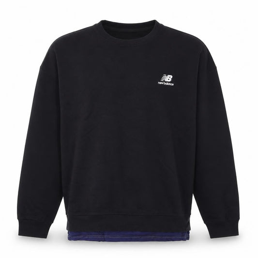 Mens UK S Regular New Balance Black Pullover Sweatshirt