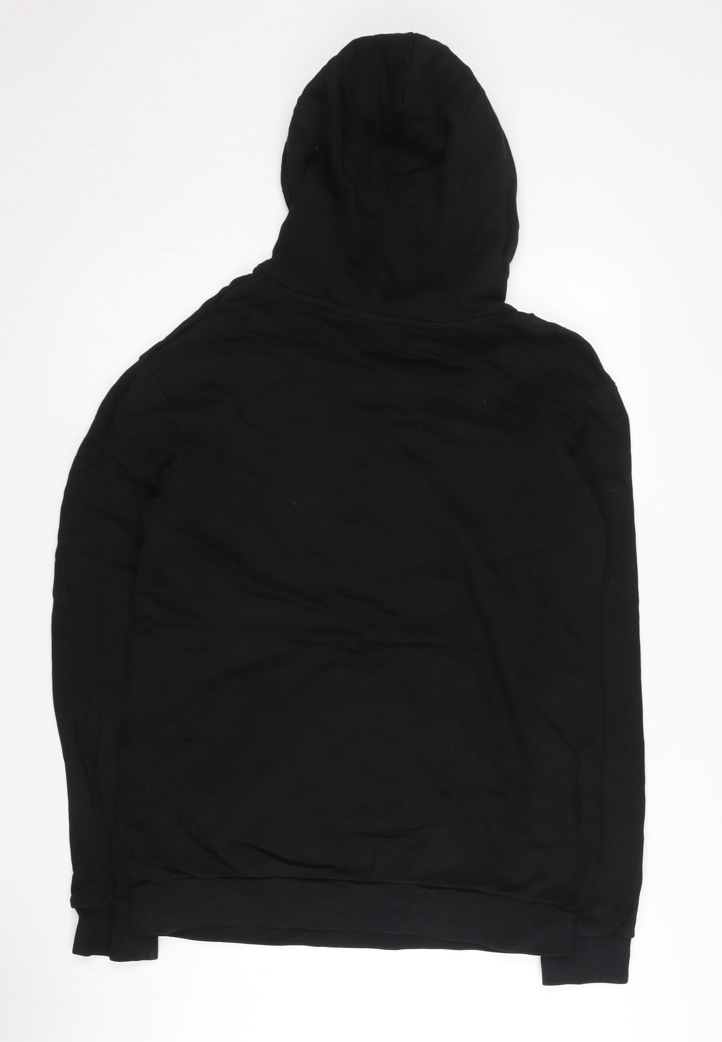 Adidas Men’s Black Pullover Hoodie Size M Logo Sportswear