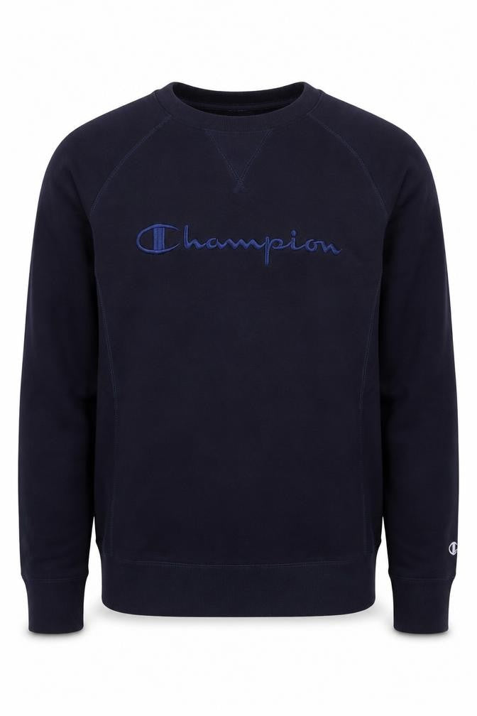 Mens UK S Regular Champion Blue Pullover Sweatshirt