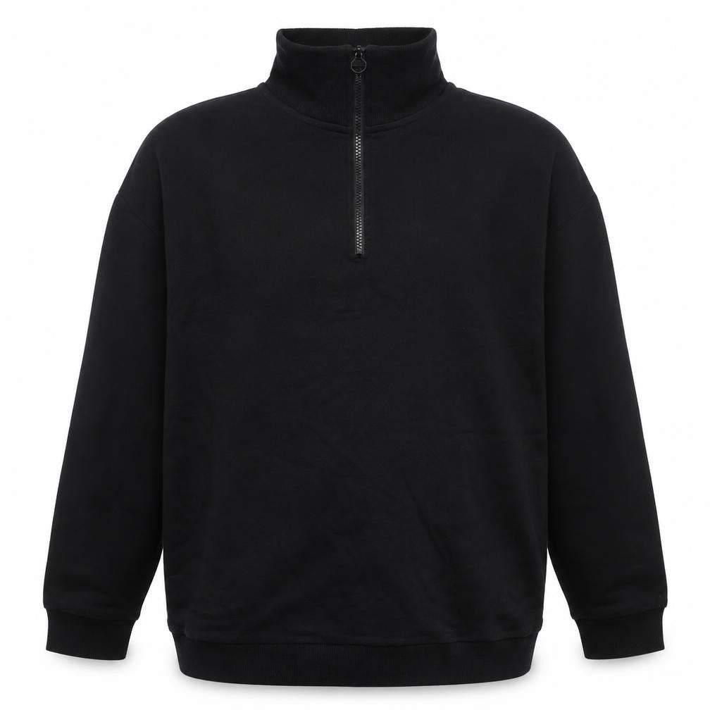 Mens UK XL Regular Kappa Black Pullover Sweatshirt