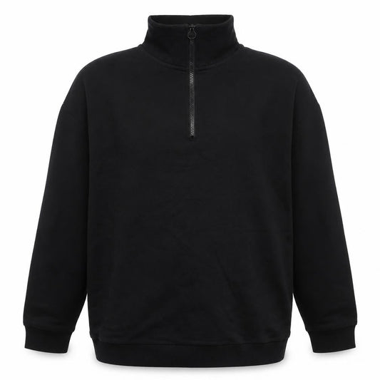Mens UK XL Regular Kappa Black Pullover Sweatshirt