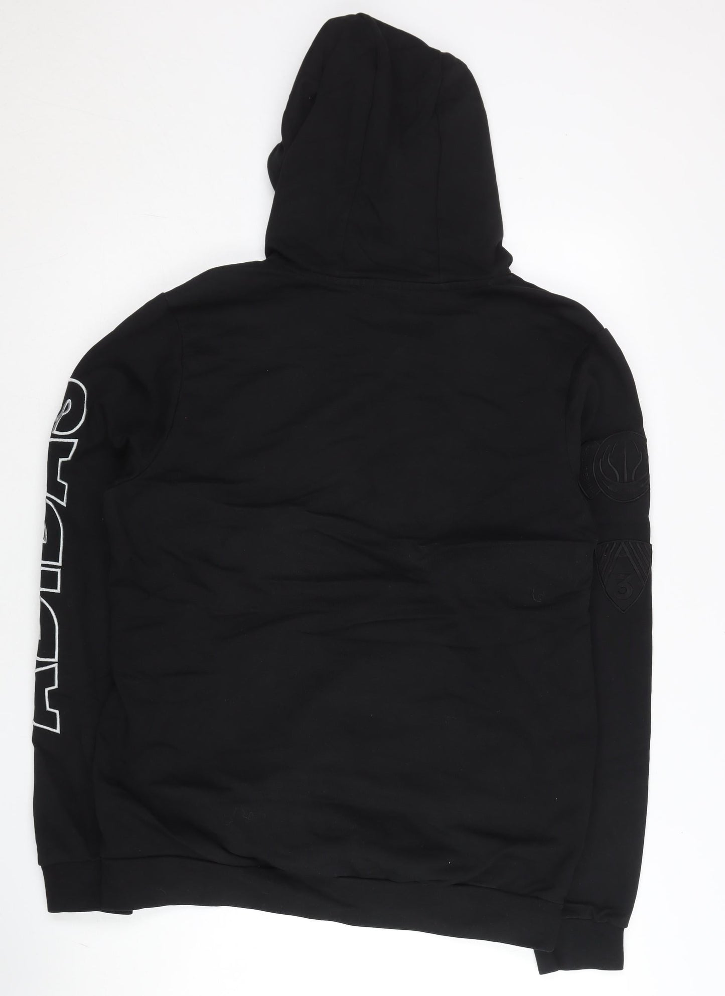 Adidas Neo Men’s Black Pullover Hoodie L Logo Sportswear