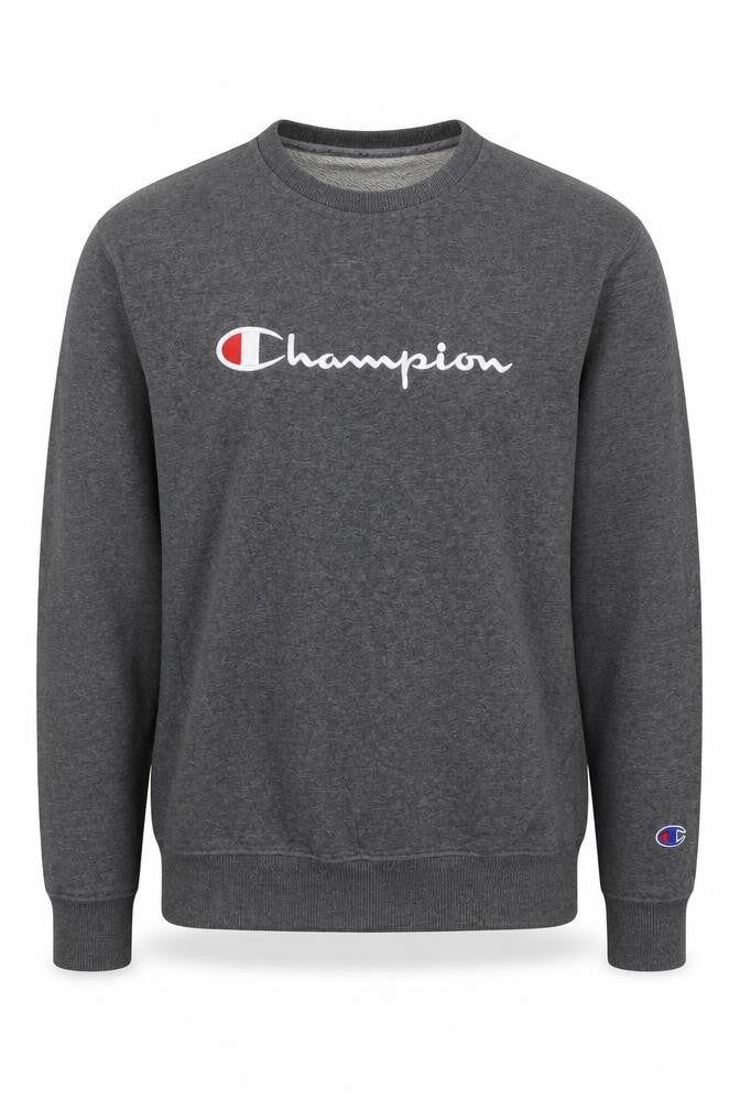 Mens UK L Regular Champion Grey Pullover Sweatshirt