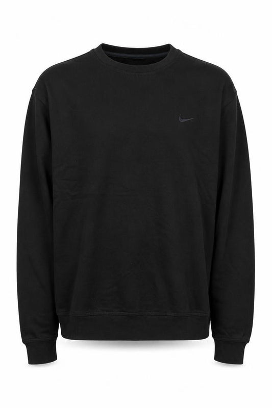 Mens UK XL Regular Nike Black Pullover Sweatshirt