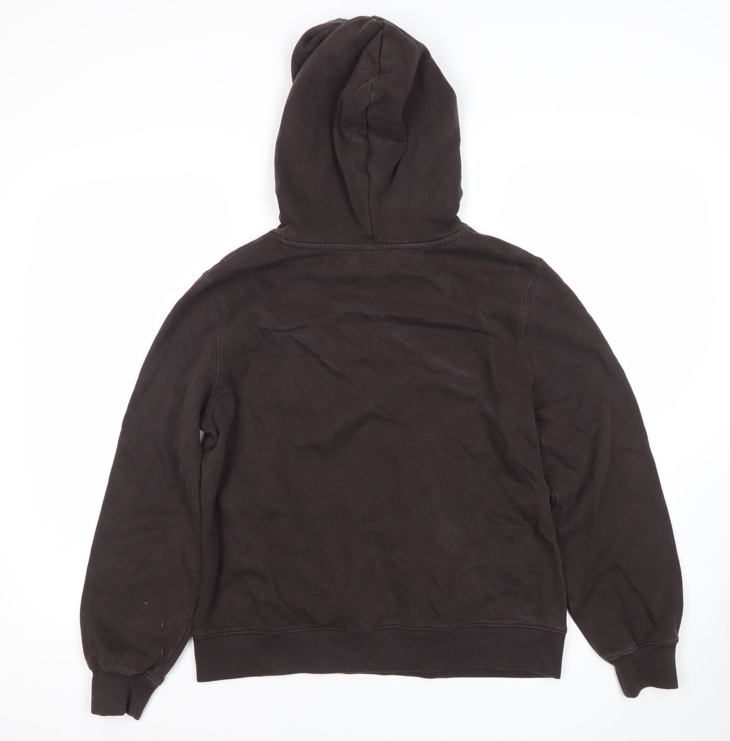 Marks and Spencer Womens Black XS Pullover Hoodie Brooklyn Logo