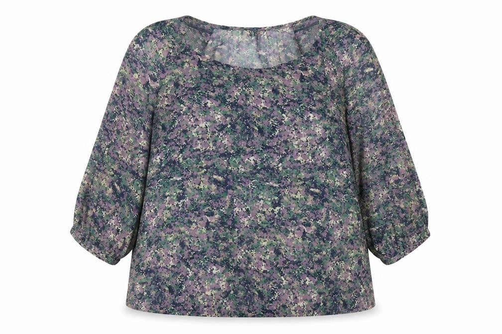 Marks and Spencer Womens Multicoloured Floral Tunic Blouse UK 16