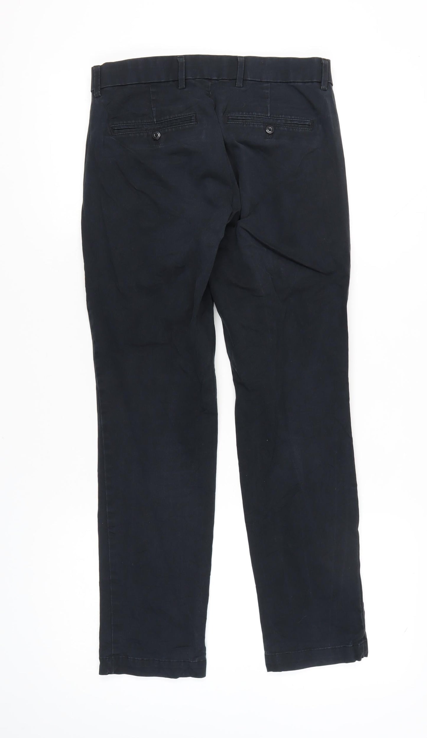 GAP Mens Black Chino Slim Fit Trousers Size 30W 30L