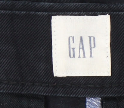 GAP Mens Black Chino Slim Fit Trousers Size 30W 30L
