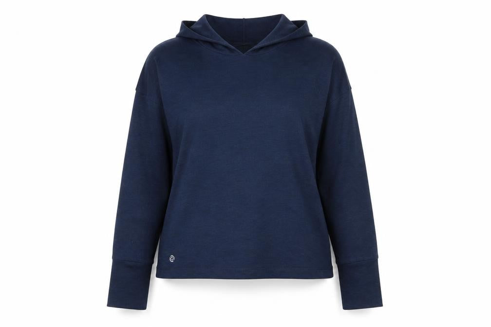 Core 10 Womens Blue Pullover Hoodie Size S Activewear Gym