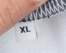 Jack & Jones Men’s XL Grey Black Red Full Zip Hoodie Jacket