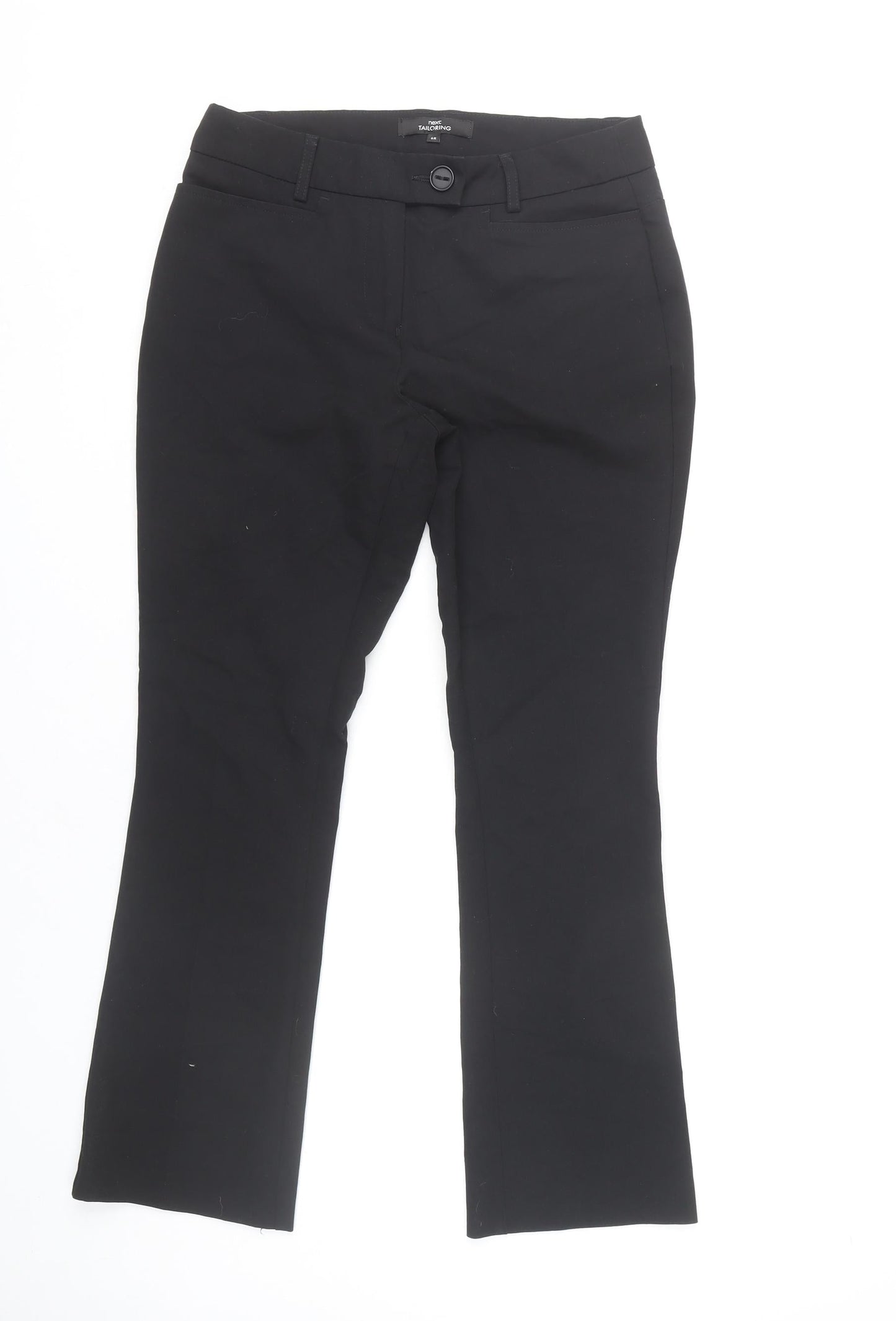 Next Women Black Slim Fit Dress Pants Trousers Size 6