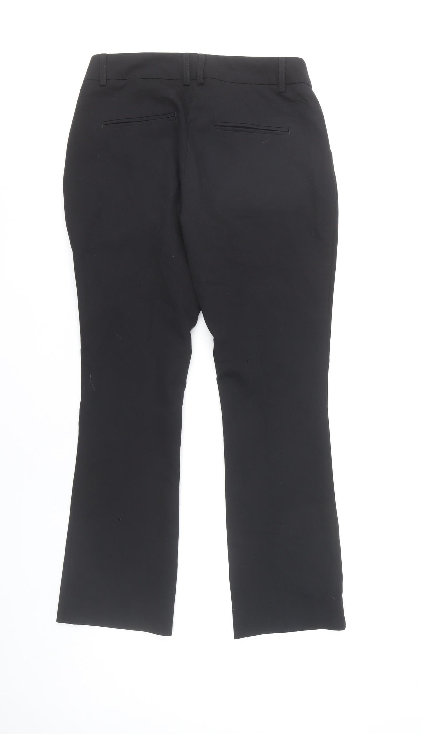 Next Women Black Slim Fit Dress Pants Trousers Size 6