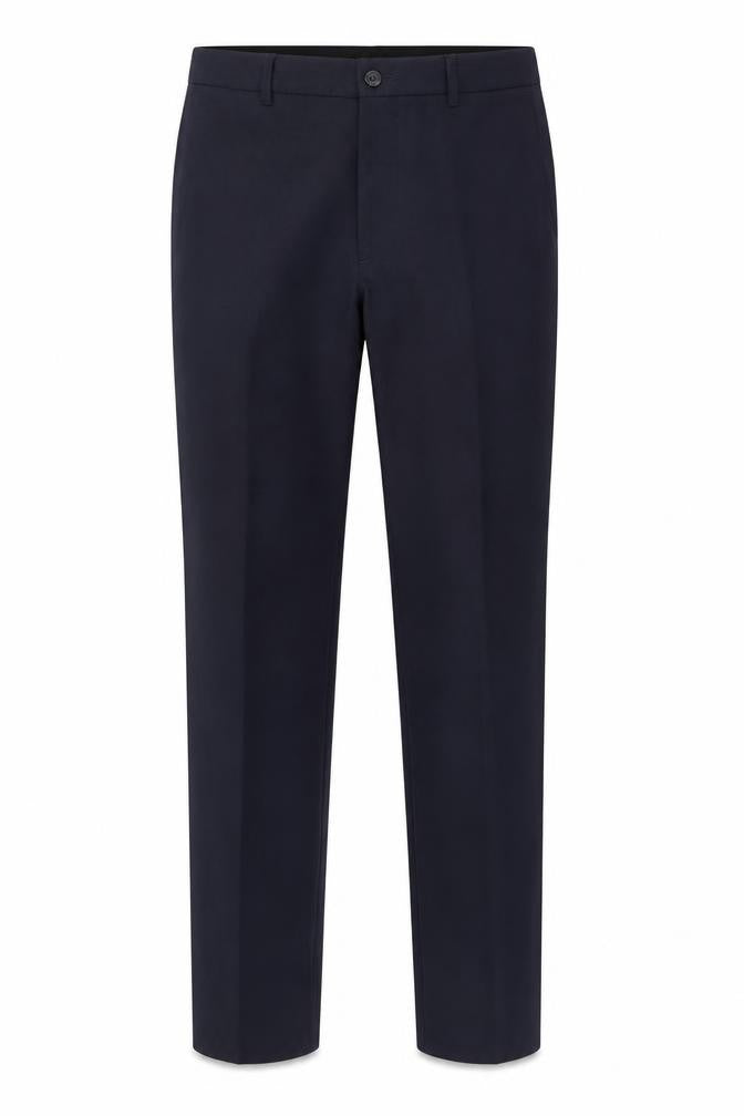Marks and Spencer Men’s Navy Slim Fit Dress Trousers 30x33