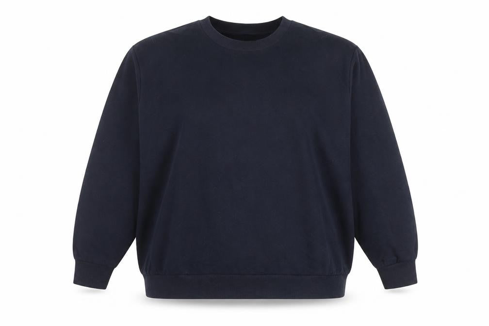 Marks and Spencer Womens Blue XL Pullover Sweatshirt Cotton Blend