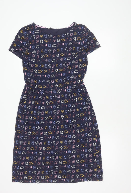 Boden Women’s Multicoloured Animal Print Shift Dress Size 10